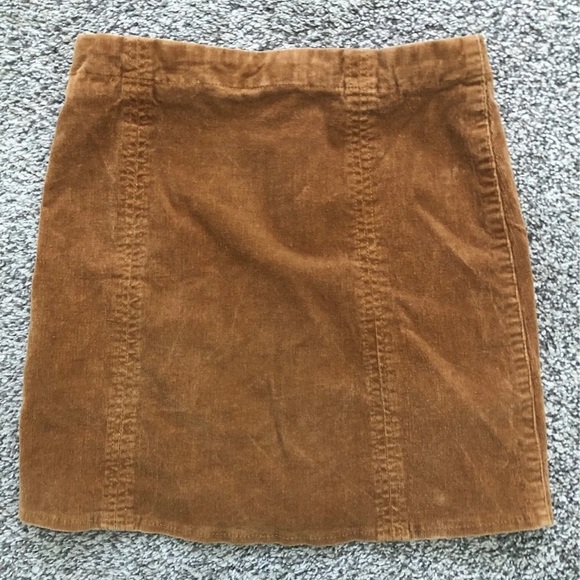 Tillys brunt orange skirt - Picture 2 of 3